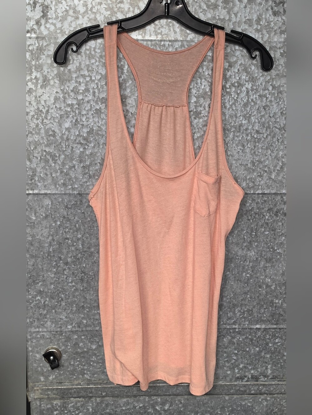 AEO Soft & Sexy Pink Peach Racerback Tank Tops - 2015 - Womens Size Large